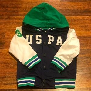 Boys US Polo Assn. hoodie jacket!